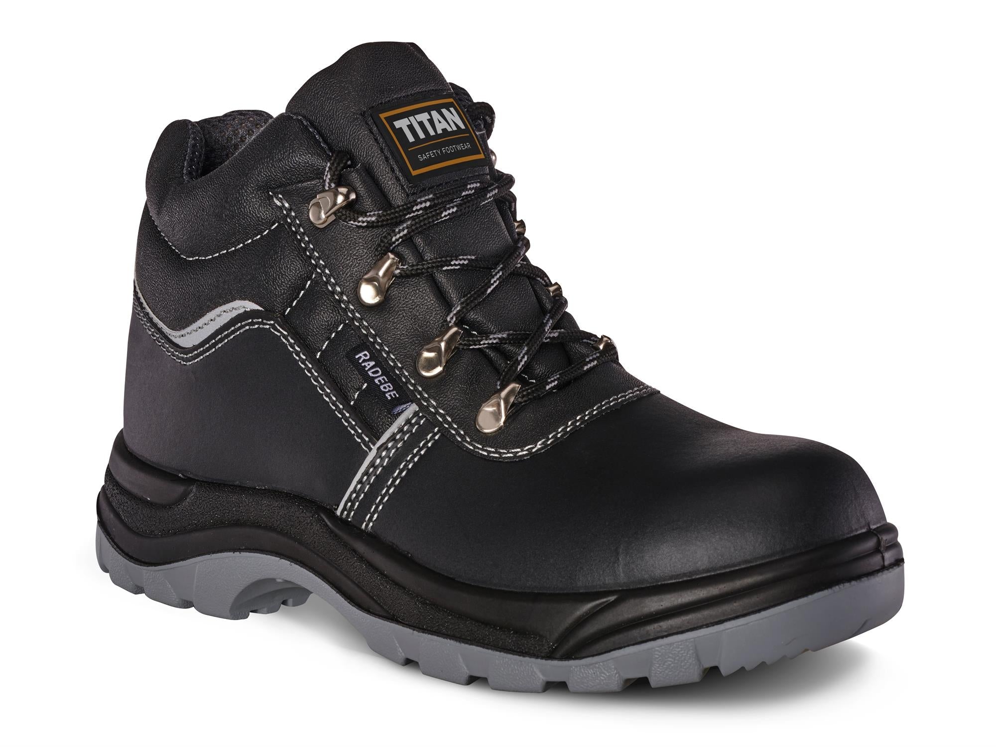 Titan Radebe S3 unisex steel toe/midsole safety work chukka boot