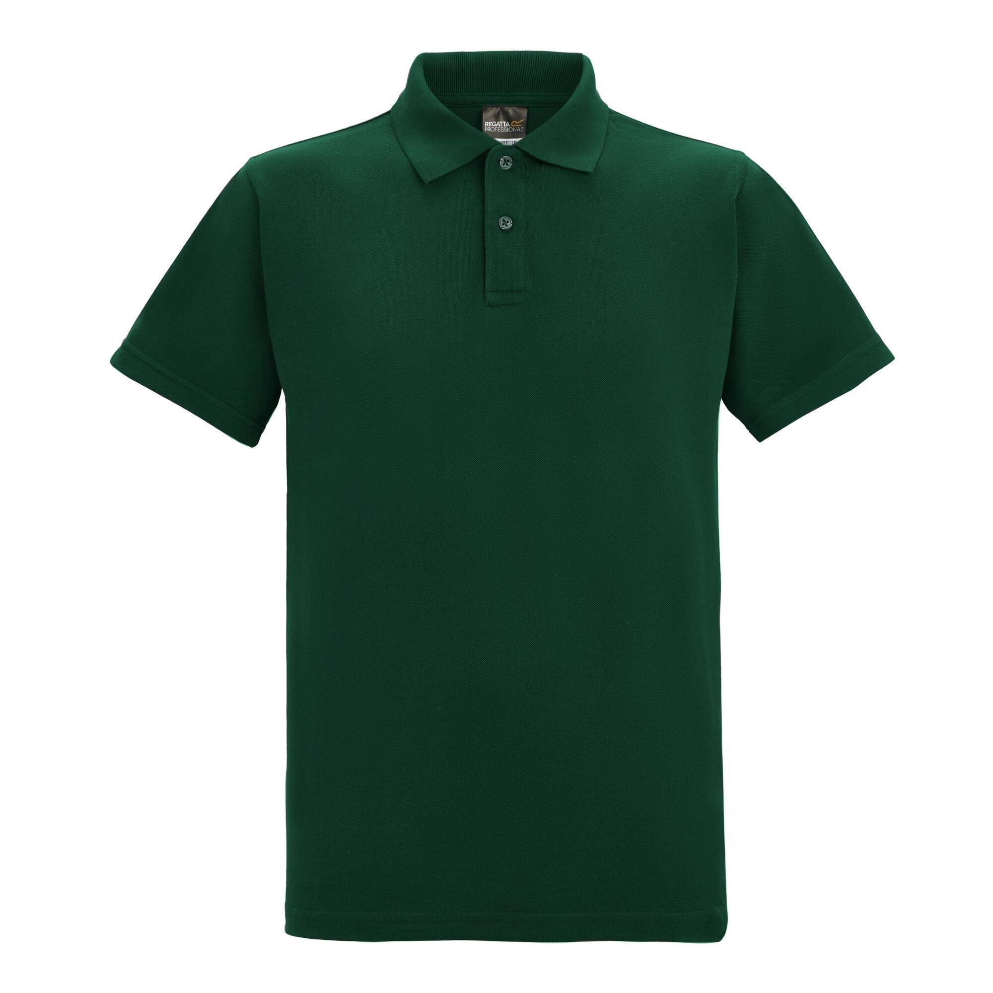 Regatta Pro bottle green polycotton pique polo shirt
