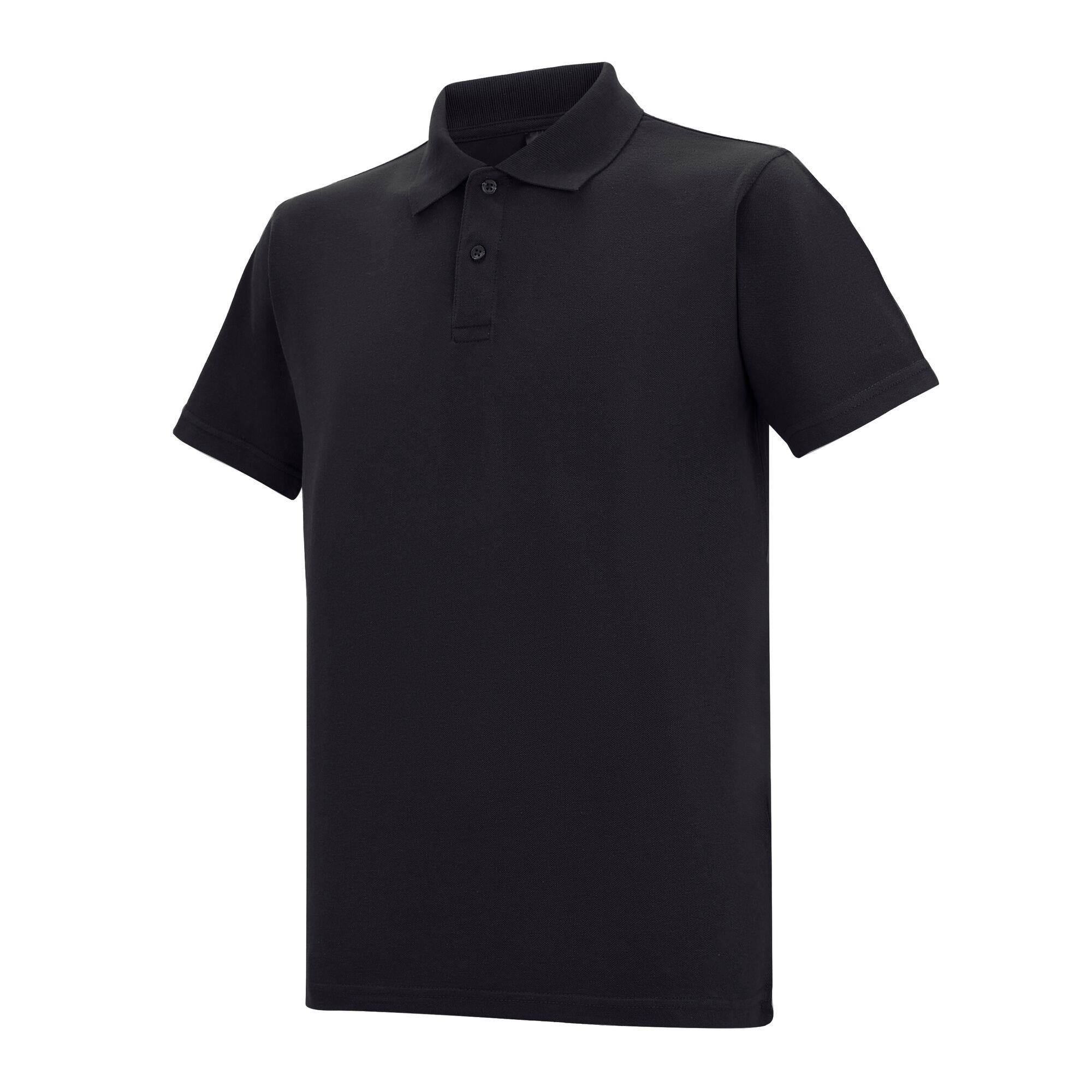Regatta Pro black polycotton pique polo shirt