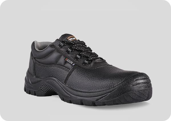 Titan Radon SBP unisex leather steel toe/midsole safety work shoe