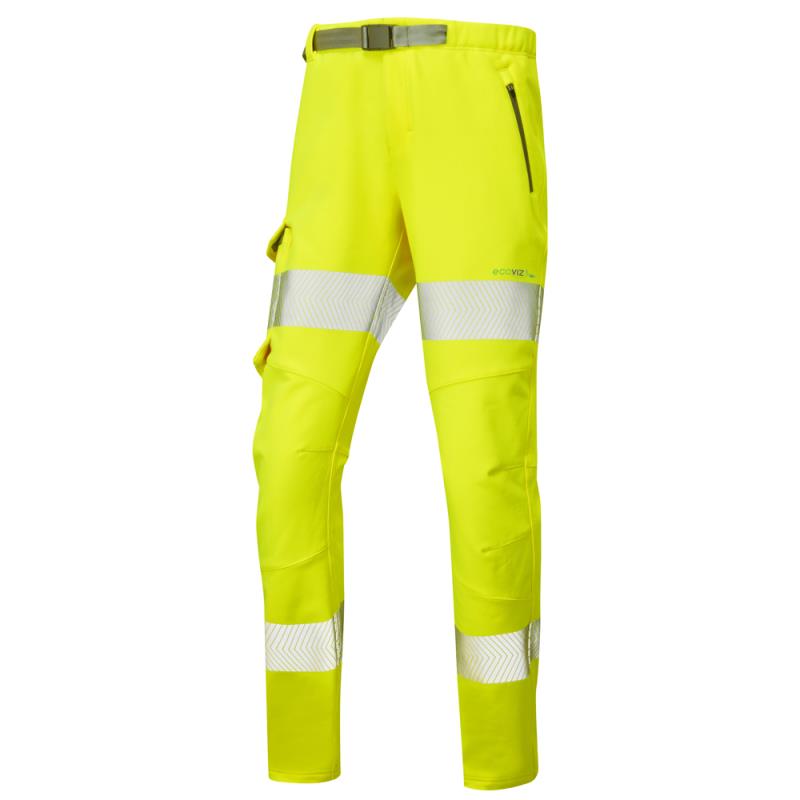 Leo Starcross high-visibility ISO 20471:2 women's Ripstop stretch work trouser