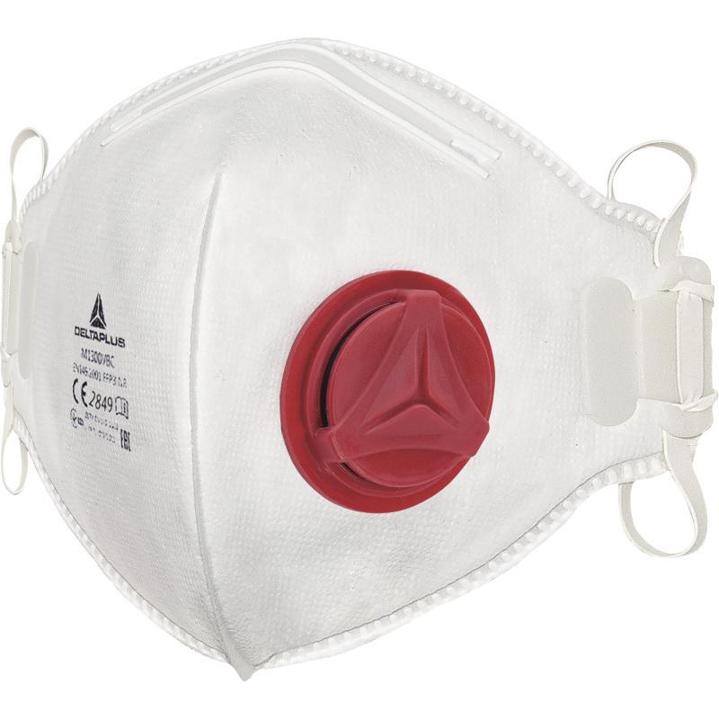 Delta Plus FFP3 Dolomite valved disposable folding mask (pack 10) #M1300VB