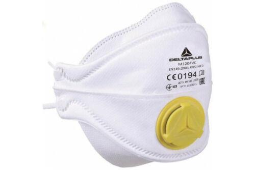 Delta Plus FFP2 4-panel folded valved mask - box 10 #M1204V