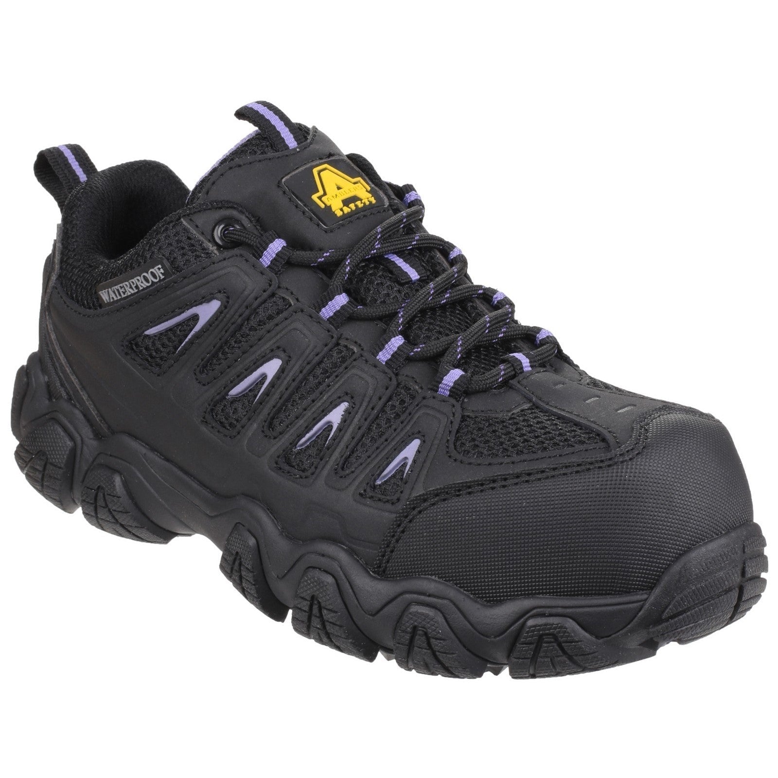 Amblers S3 waterproof metal-free women's composite toe/midsole safety trainer #AS708