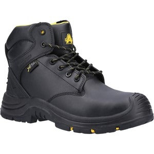 Amblers S3 black metatarsal waterproof composite toe/midsole safety work boot #AS303