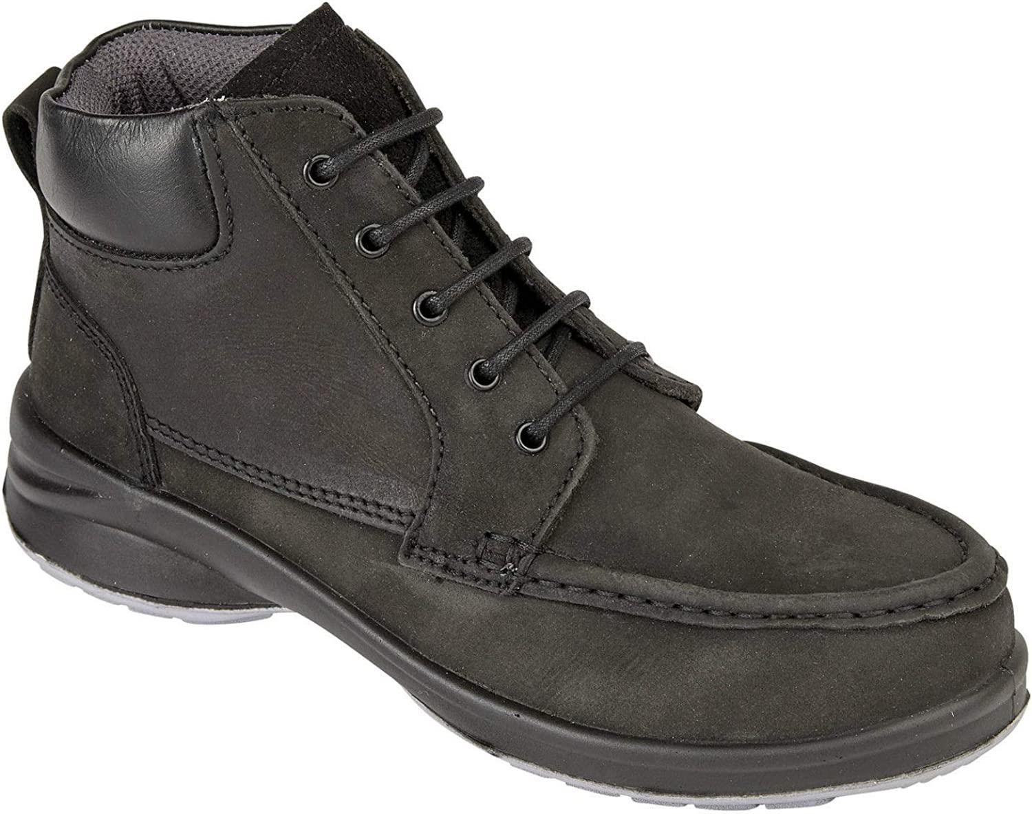 Himalayan Star S1P black women's steel toe/midsole safety work boot #2211