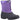 Cotswold Venture women's purple fur-lined waterproof front-zip winter boot