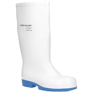 Dunlop Acifort Classic+ S2 white food-trade steel toe safety wellington boot #A181331