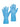 WARRIOR blue latex flock lined household washing up glove
