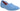 GBS Audrey women's light blue velour slip-on classic slipper