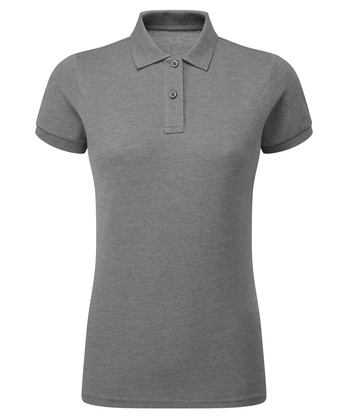 Asquith & Fox slate women's polo shirt
