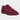 GBS Rhona women's wine touch-fasten adjustable extra wide-fit medical slipper