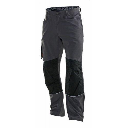 Jobman 2811 FASTDRY grey/black water-repellent super strong work trouser