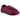 GBS Walton unisex burgundy touch-fasten adjustable extra wide-fit medical slipper