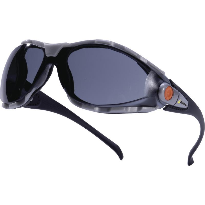 DELTA PLUS Pacaya smoke polycarbonate lens safety spectacle glasses to EN166