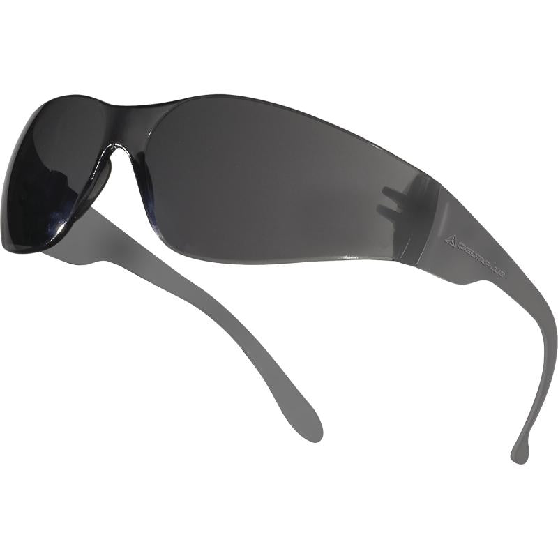 Delta Plus BRAVA2 smoke polycarbonate lens safety spectacle glasses