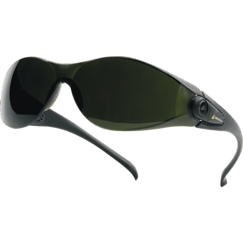 DELTA PLUS Pacaya welding green shade 5 polycarbonate lens safety spectacle glasses