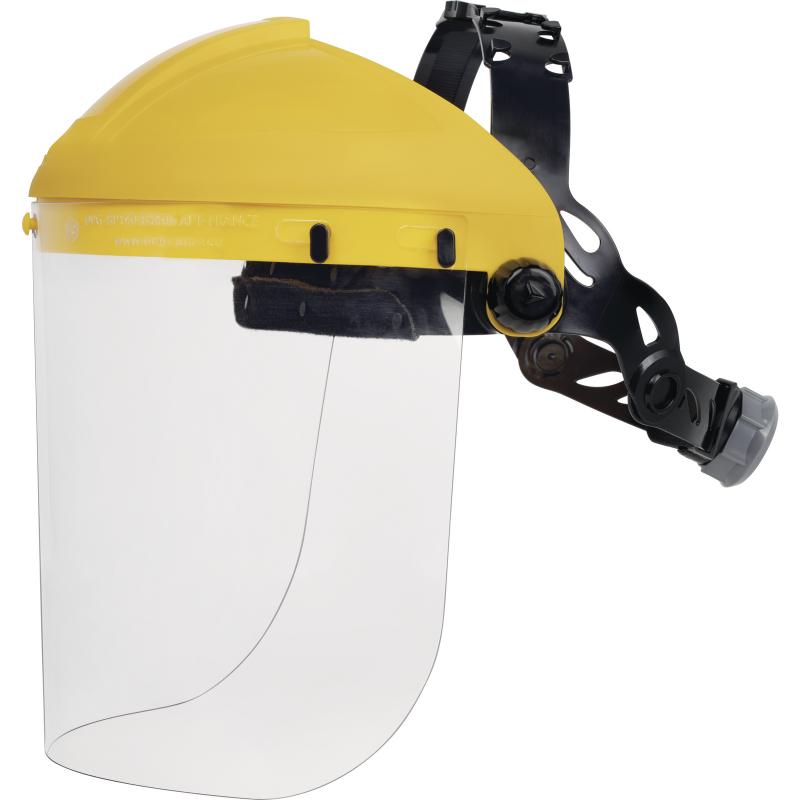 Delta Plus BALBI2 clear polycarbonate visor impact protection browguard