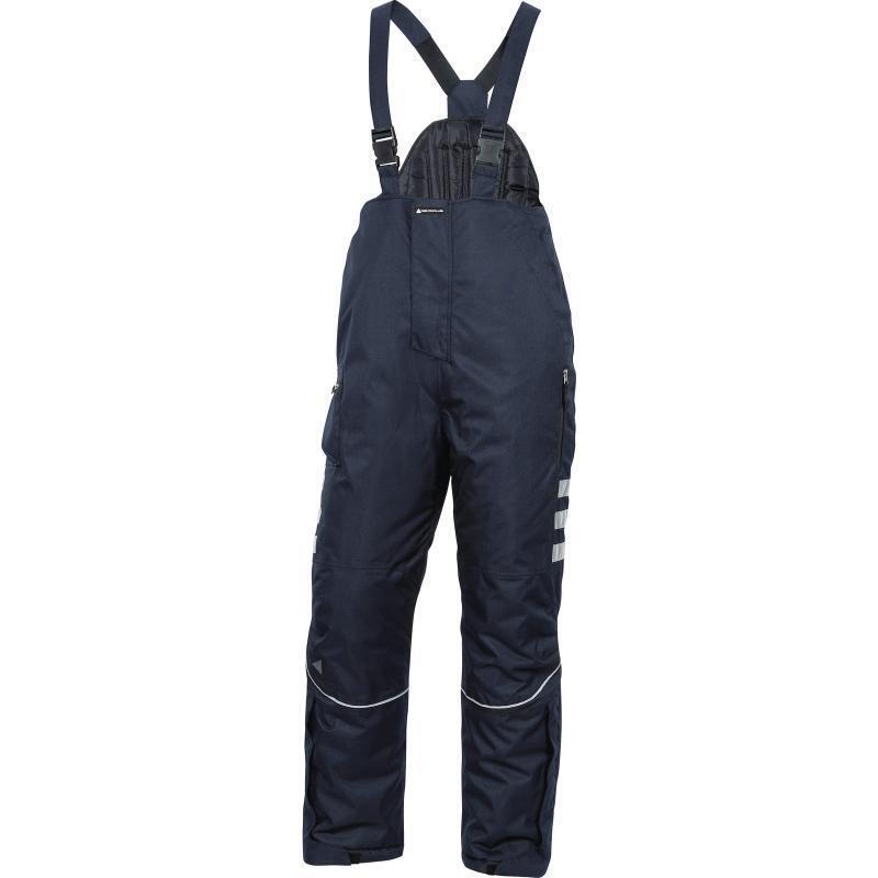 Delta Plus Iceberg navy blue waterproof cold-store salopette