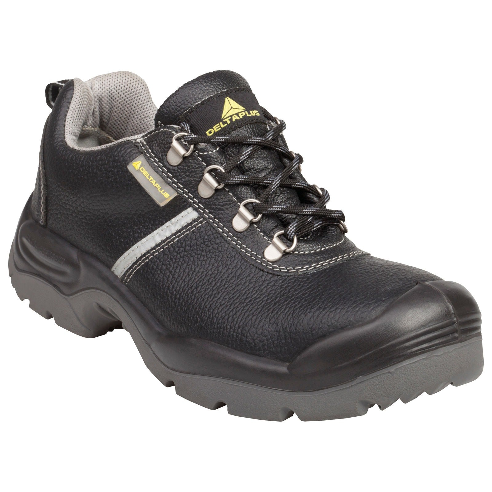 Delta Plus Montbrun S3 black metal toe/midsole wide fit safety work shoe