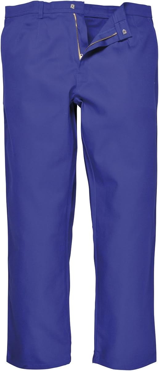 Portwest BizWeld royal blue welders flame retardent trousers - 42" waist tall leg #BIZ30