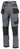 JCB Trade Plus grey/black rip stop holster knee pad pockets work trousers