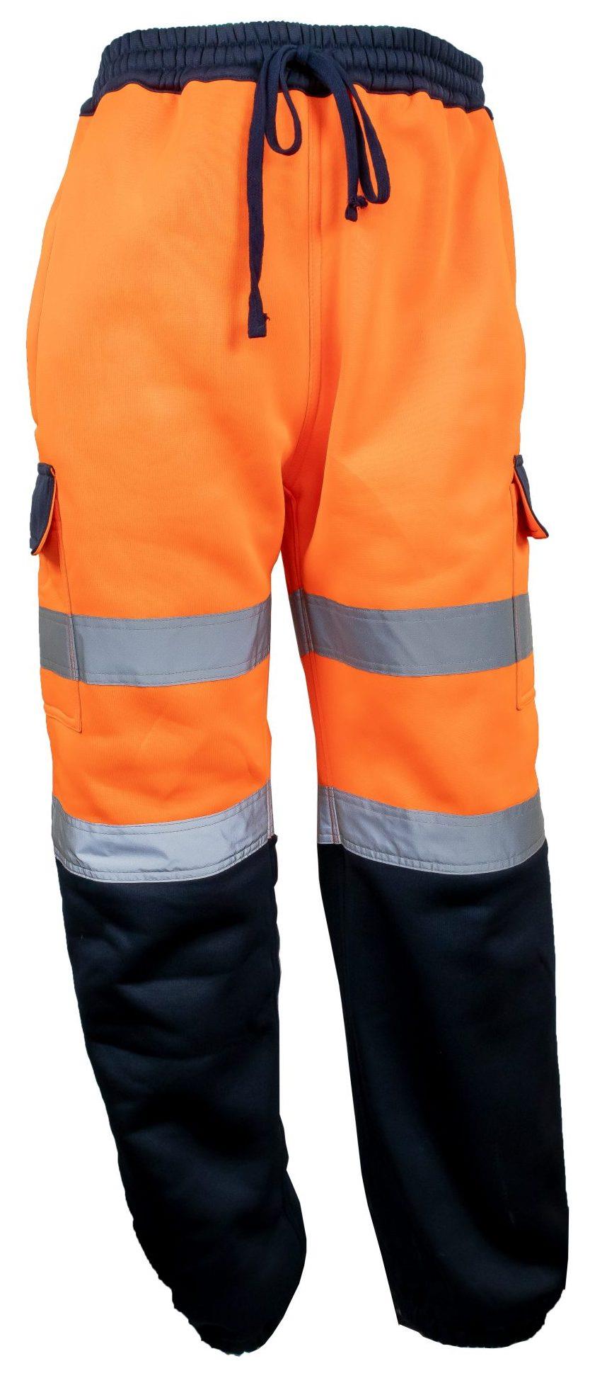 Unbreakable Gibson high-visibility orange/navy Rail Traffic jogger #U301