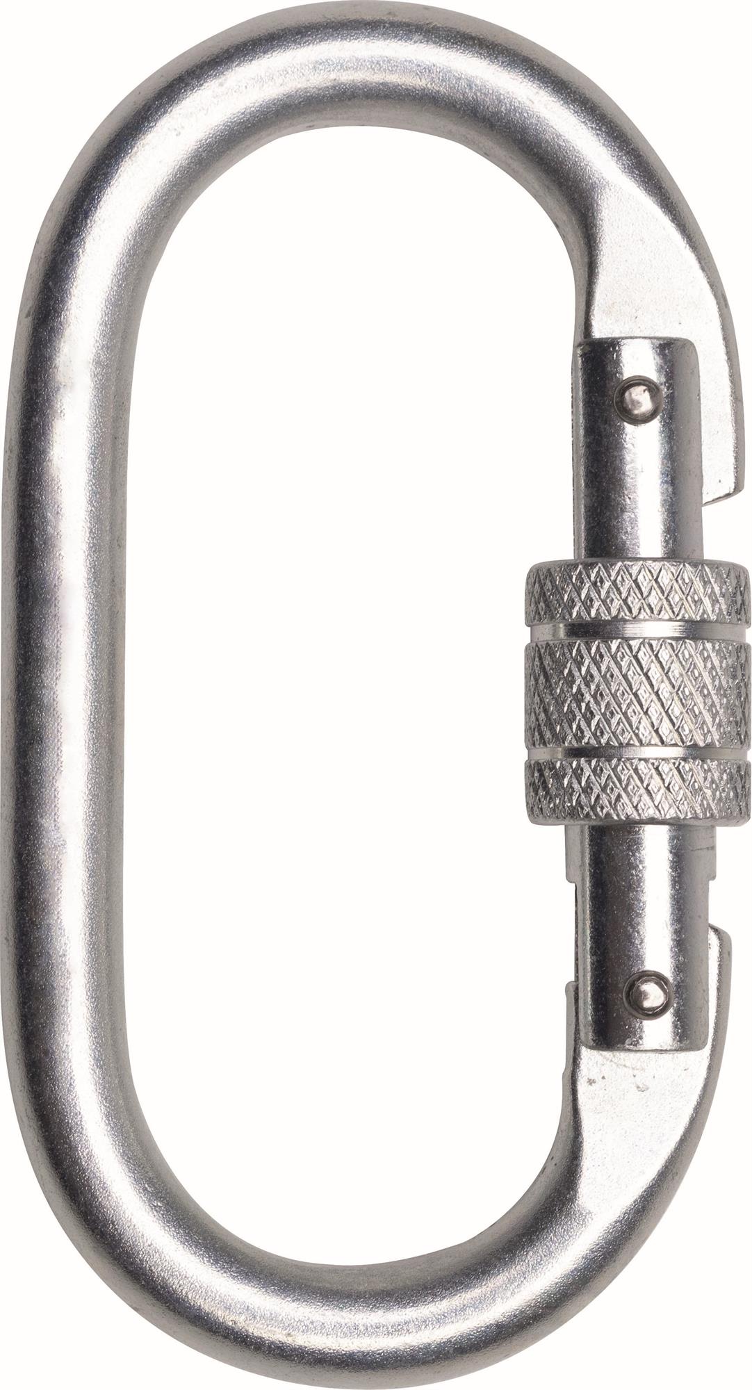 Delta Plus steel Karabiner hook - 16mm opening