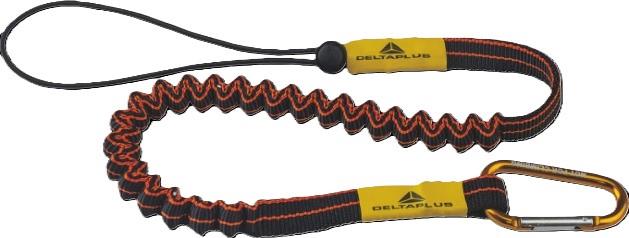 Extendable tool lanyard for safe working at height HA200