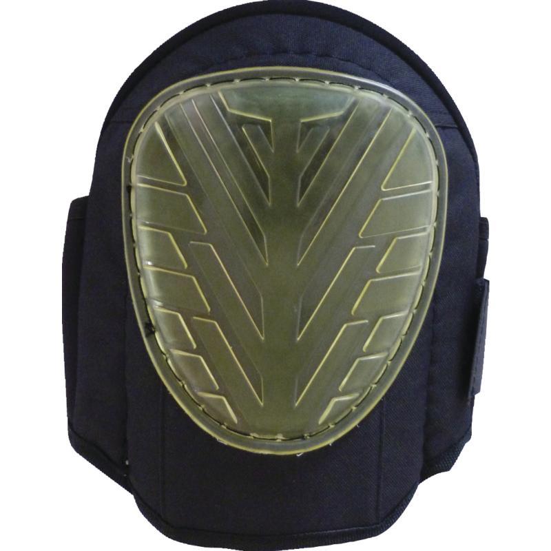 Delta Plus black heavy-duty adjustable gel knee-pads (pair) #ZIMA