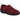 GBS Geraldine women's burgundy touch-fasten adjustable extra wide-fit medical slipper