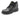 Black leather steel toe/midsole mid-cut safety work boot #CF4