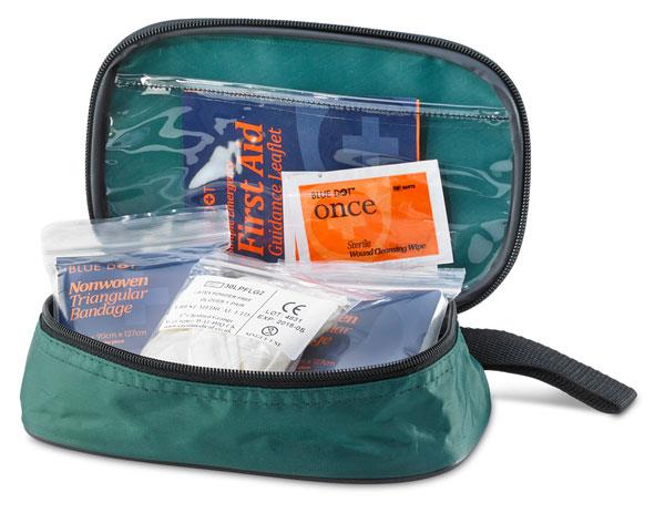 Single person first aid refill in plastic bag - pouch not included #CM0007