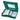 Single person green first aid box #CM0001