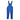 Hydrosoft Uden SNS royal waterproof breathable bib & brace salopette