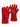 Warrior red cowhide welders gauntlet - 6 pairs #GL095