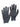 Warrior grey mixed fibre polycotton knitted glove - 12 pairs #GL240