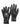 Warrior black foam nitrile thermal wet/dry grip work glove (pair) #GL170