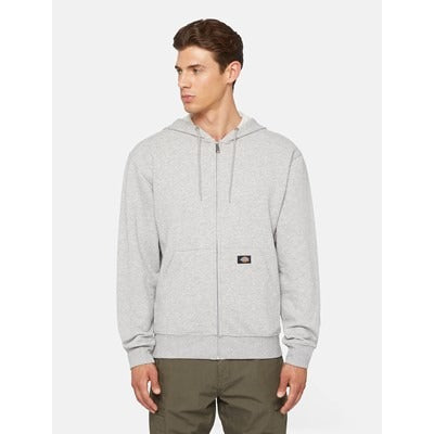 Dickies Everyday grey fleece full-zip hoodie hooded sweatshirt