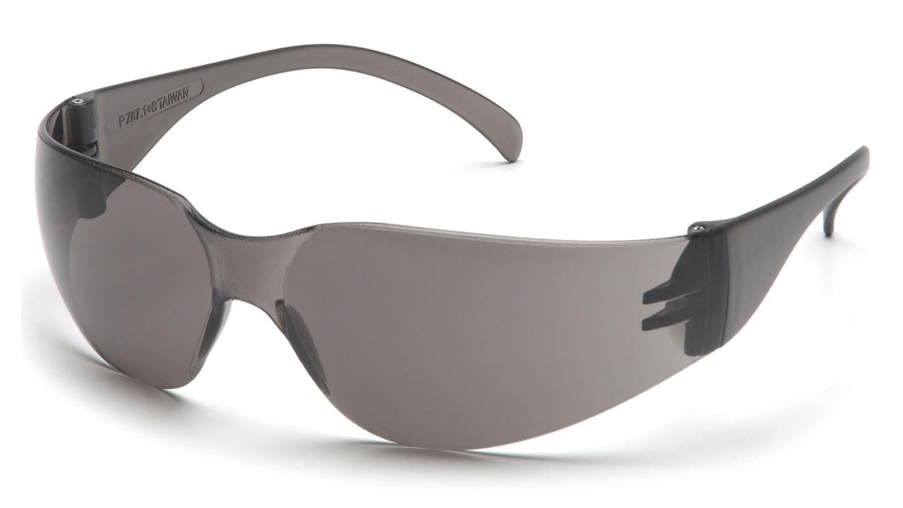 Pyramex Intruder smoke wrap-around polycarbonate work safety spectacle #ES4120S