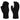 Regatta black men's fingerless Thinsulate knitted thermal winter gloves #TRG202