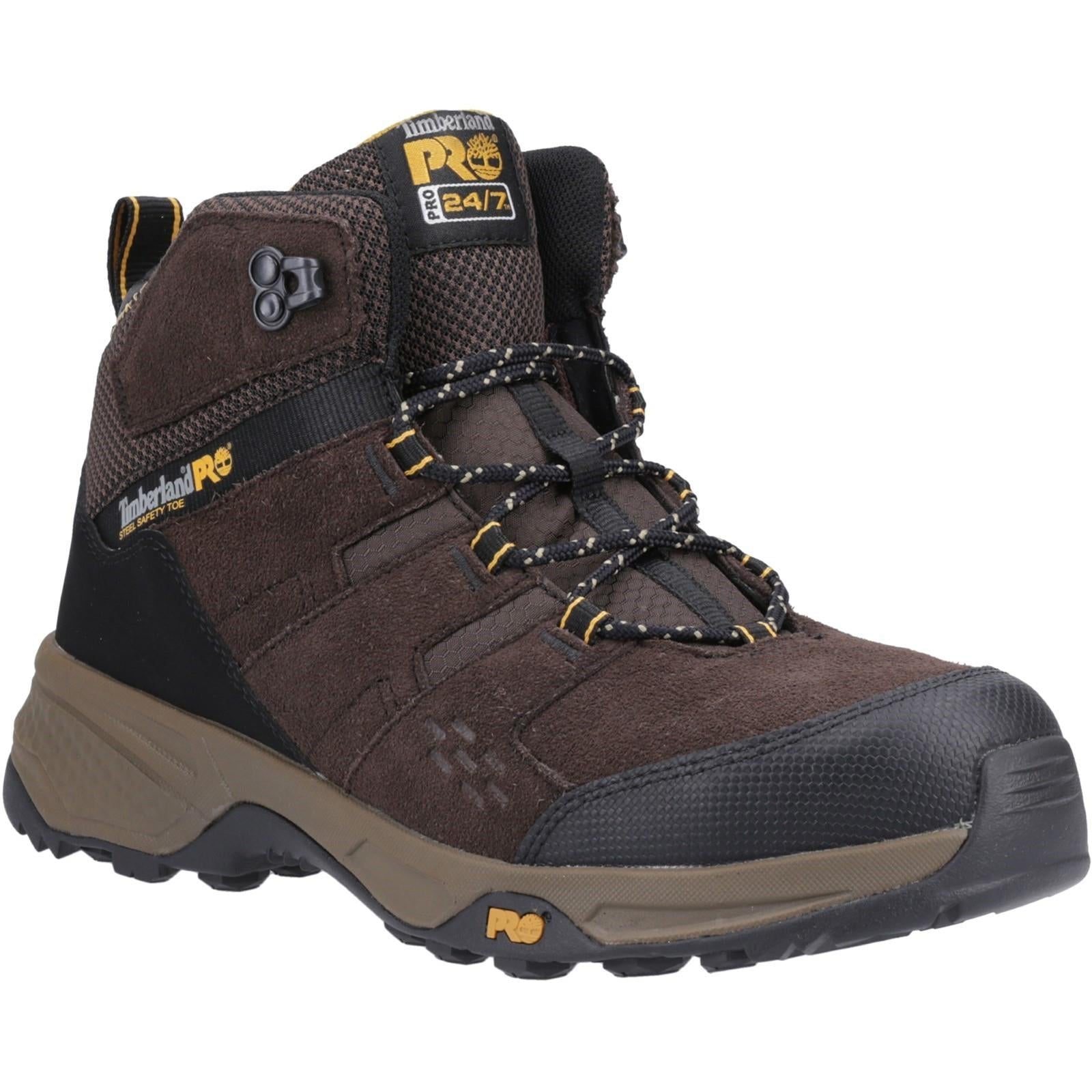 Timberland Pro Switchback LT S1P brown steel toe work safety hiker boots