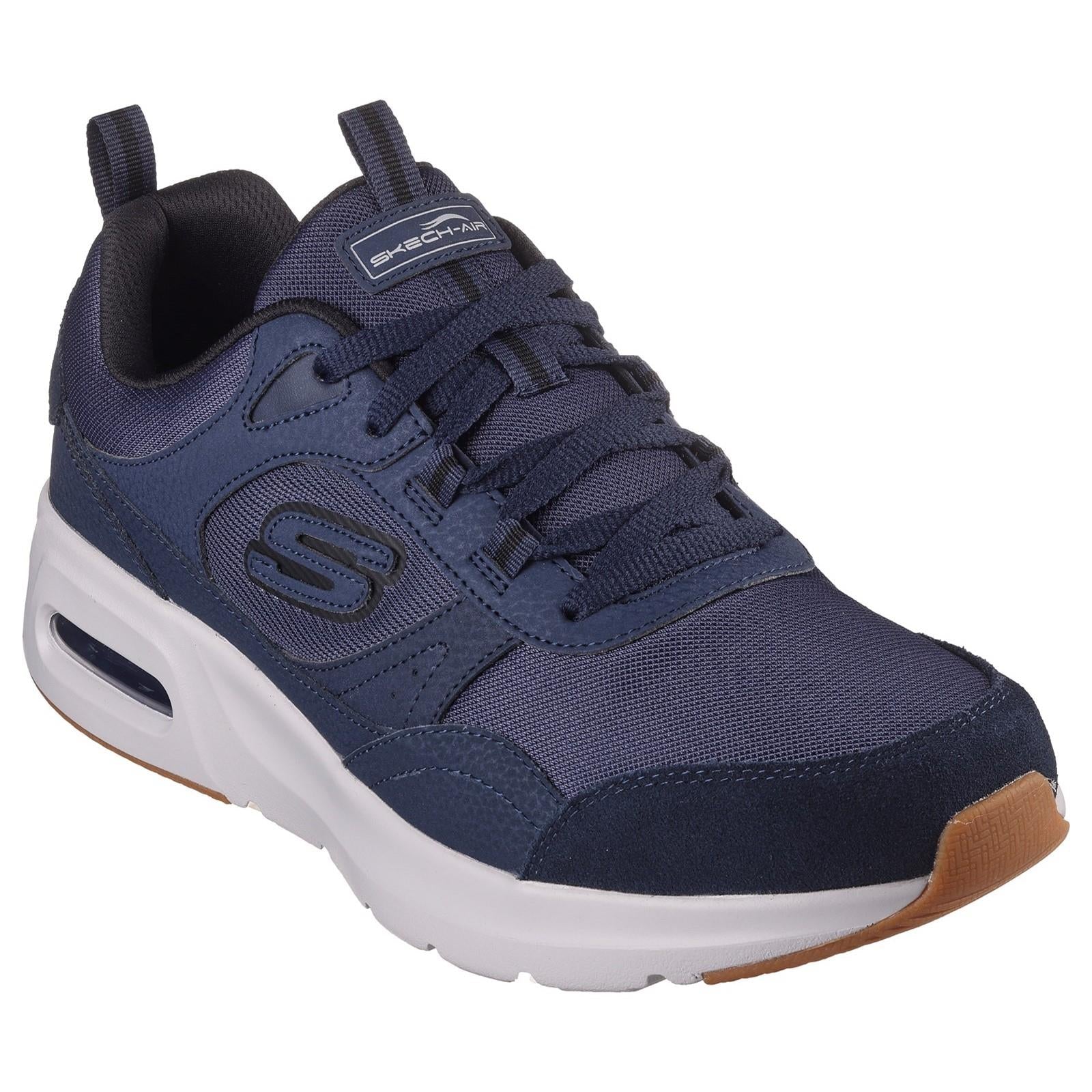 Skechers Skech-Air Court Homegrown men's navy memory-foam trainer #SK232646