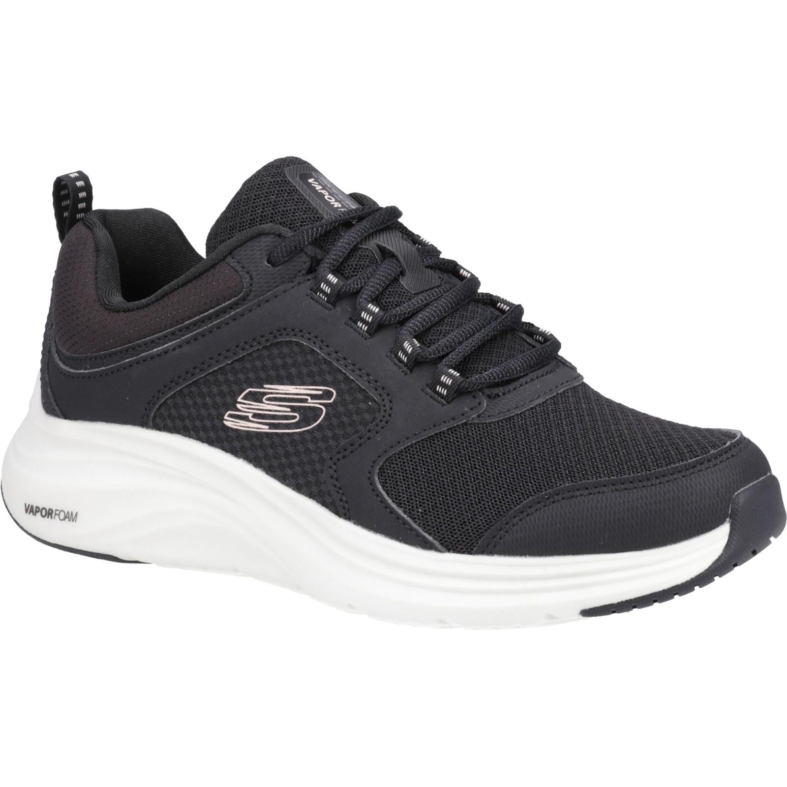 Skechers Vapor Foam women's black memory-foam trainer #SK150023