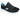 Skechers Summits women's black/turquoise memory-foam slip-on trainer #SK12980
