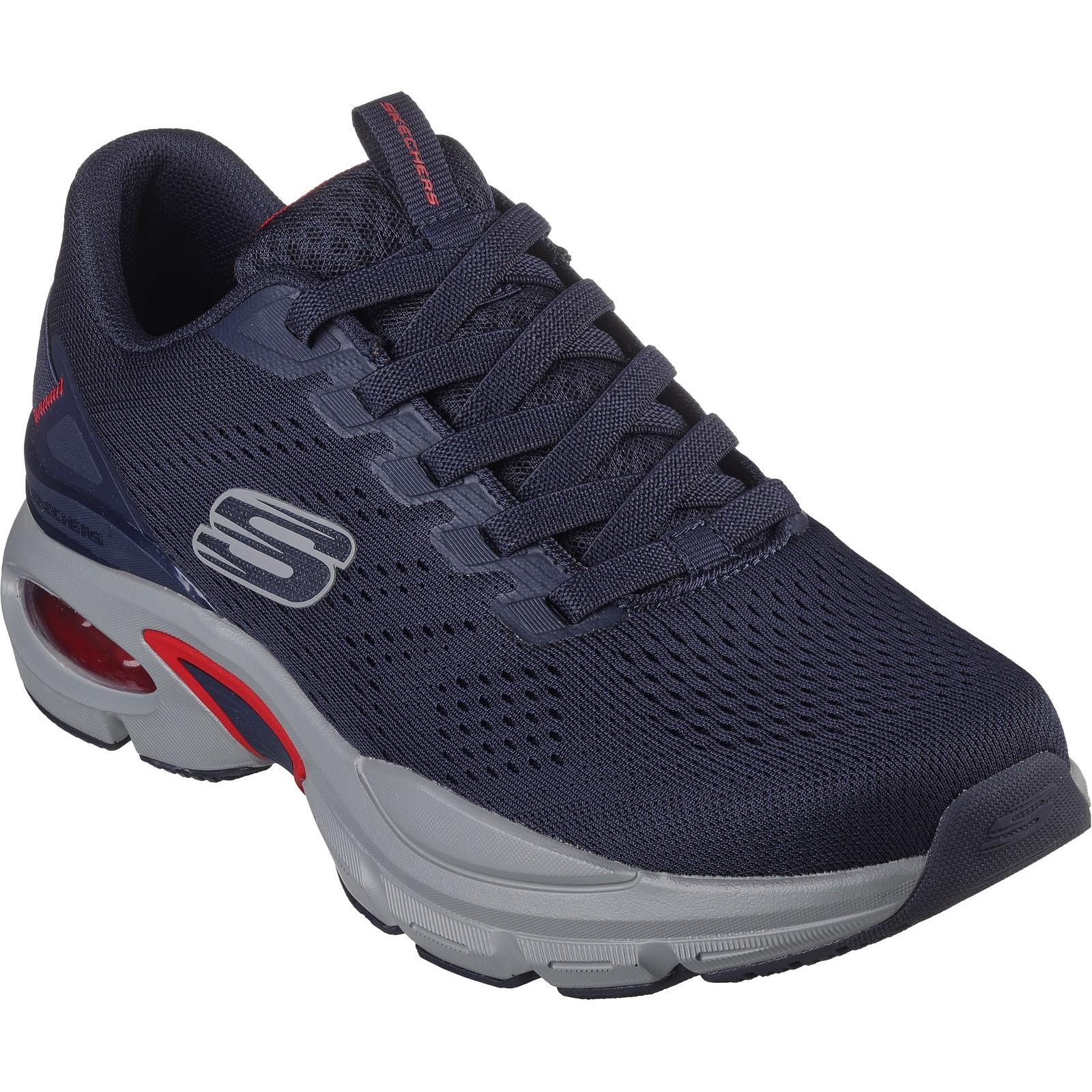 Skechers Skech-Air Ventura navy/red vegan memory-foam trainer #SK232655