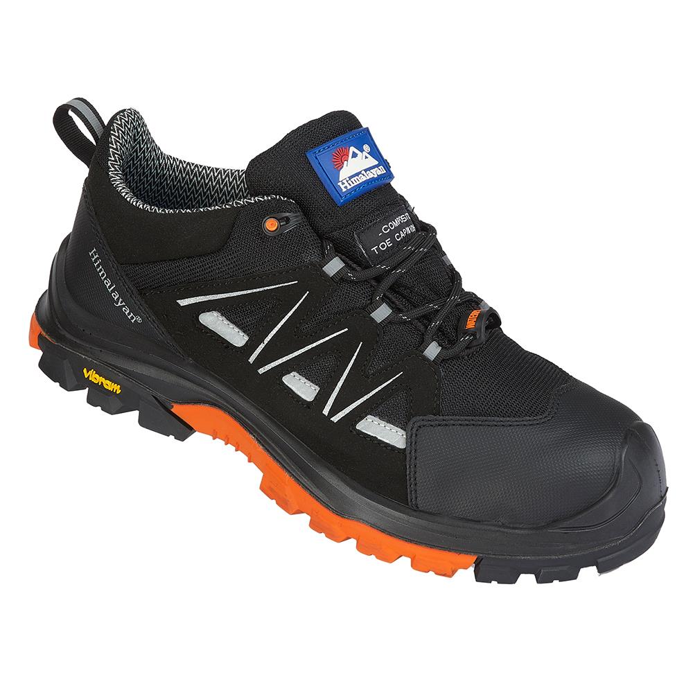 Himalayan Vibram black suede/mesh composite toe/midsole safety hiker shoe #5603