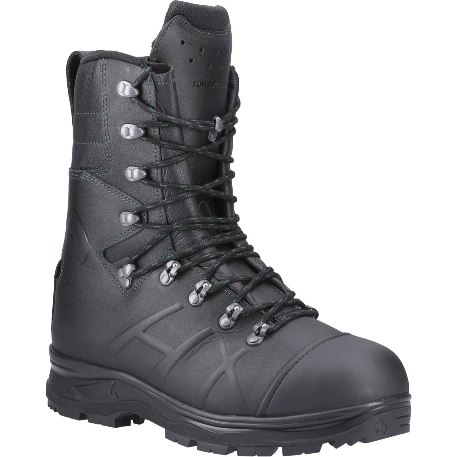 Haix Protector Pro 2.0 black steel-toe/midsole chainsaw cut level 1 forestry boot