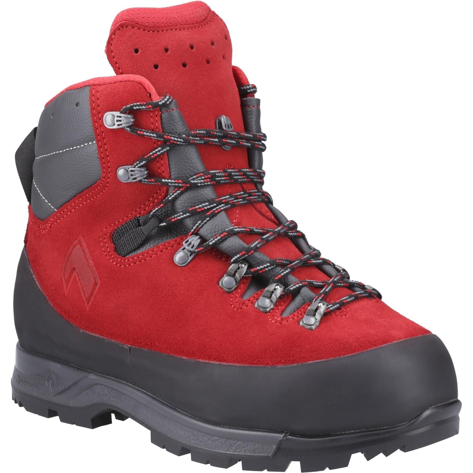 Haix Protector Forest 2.1 GTX red steel-toe chainsaw cut level 2 forestry boot