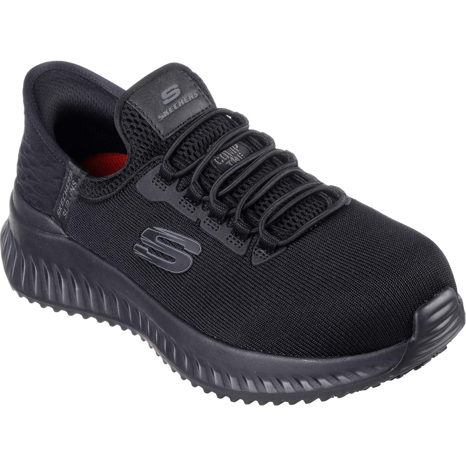 Skechers Slip-Ins Tilido Ombray ESD womens composite toe/midsole safety trainer